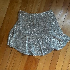 Free people Trumpet Sequin Skirt